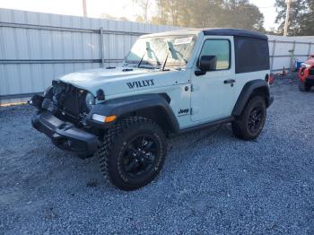  Salvage Jeep Wrangler