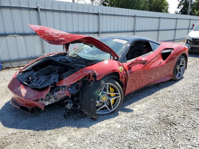  Salvage Ferrari F8 Tributo