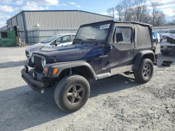  Salvage Jeep Wrangler