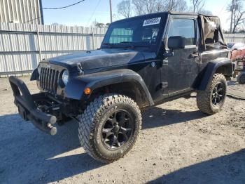  Salvage Jeep Wrangler