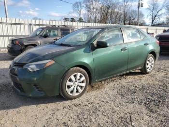  Salvage Toyota Corolla