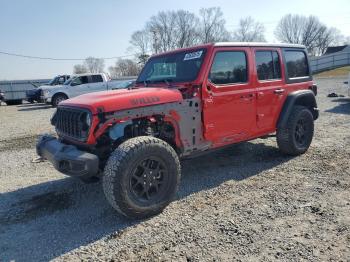  Salvage Jeep Wrangler