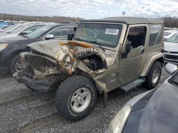  Salvage Jeep Wrangler