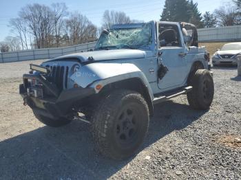  Salvage Jeep Wrangler