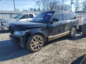  Salvage Land Rover Range Rover