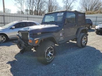  Salvage Jeep Wrangler