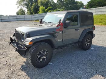  Salvage Jeep Wrangler