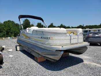  Salvage Sun Tracker Partybarge