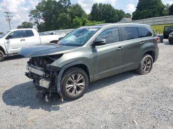  Salvage Toyota Highlander