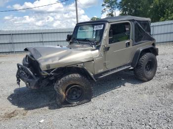  Salvage Jeep Wrangler