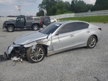  Salvage INFINITI Q50