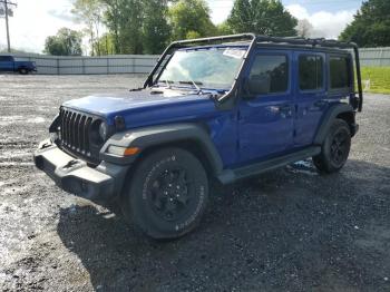  Salvage Jeep Wrangler
