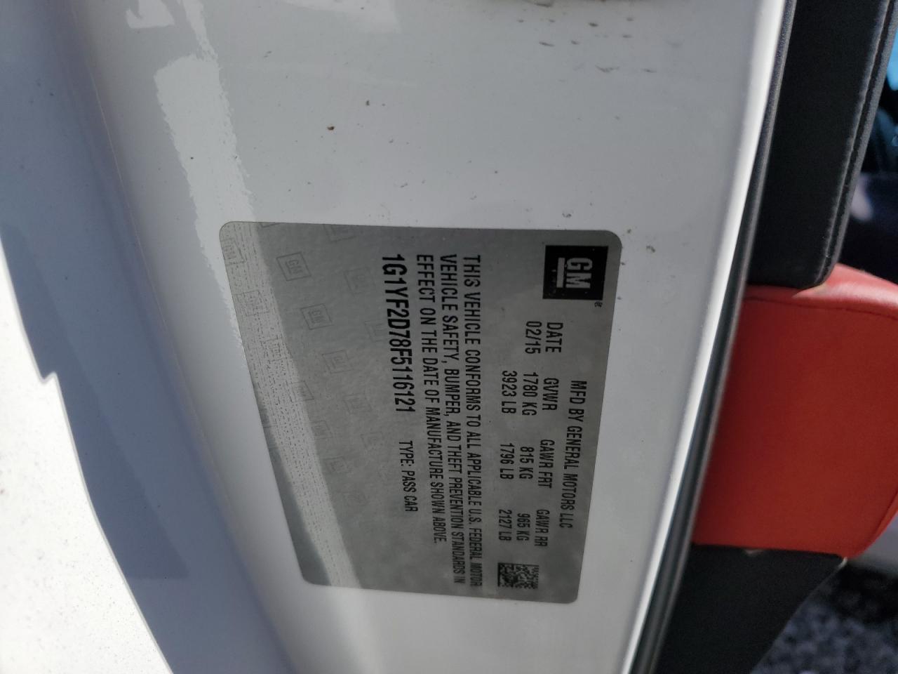 Chevrolet Corvette Stingray 3lt Image 11