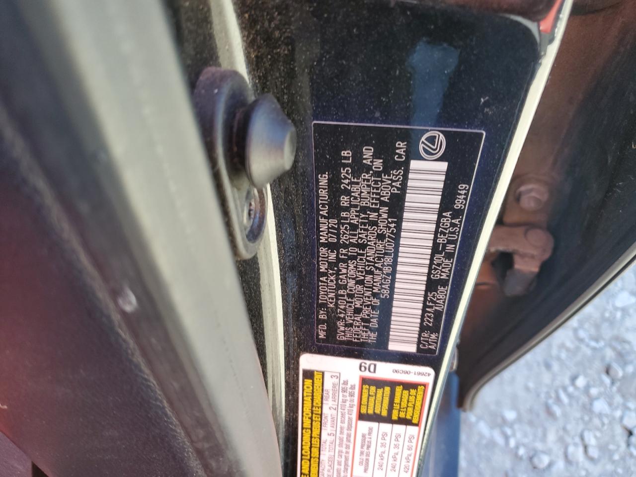 Lexus Es 350 F Sport Image 3