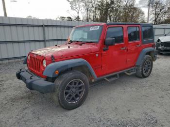  Salvage Jeep Wrangler