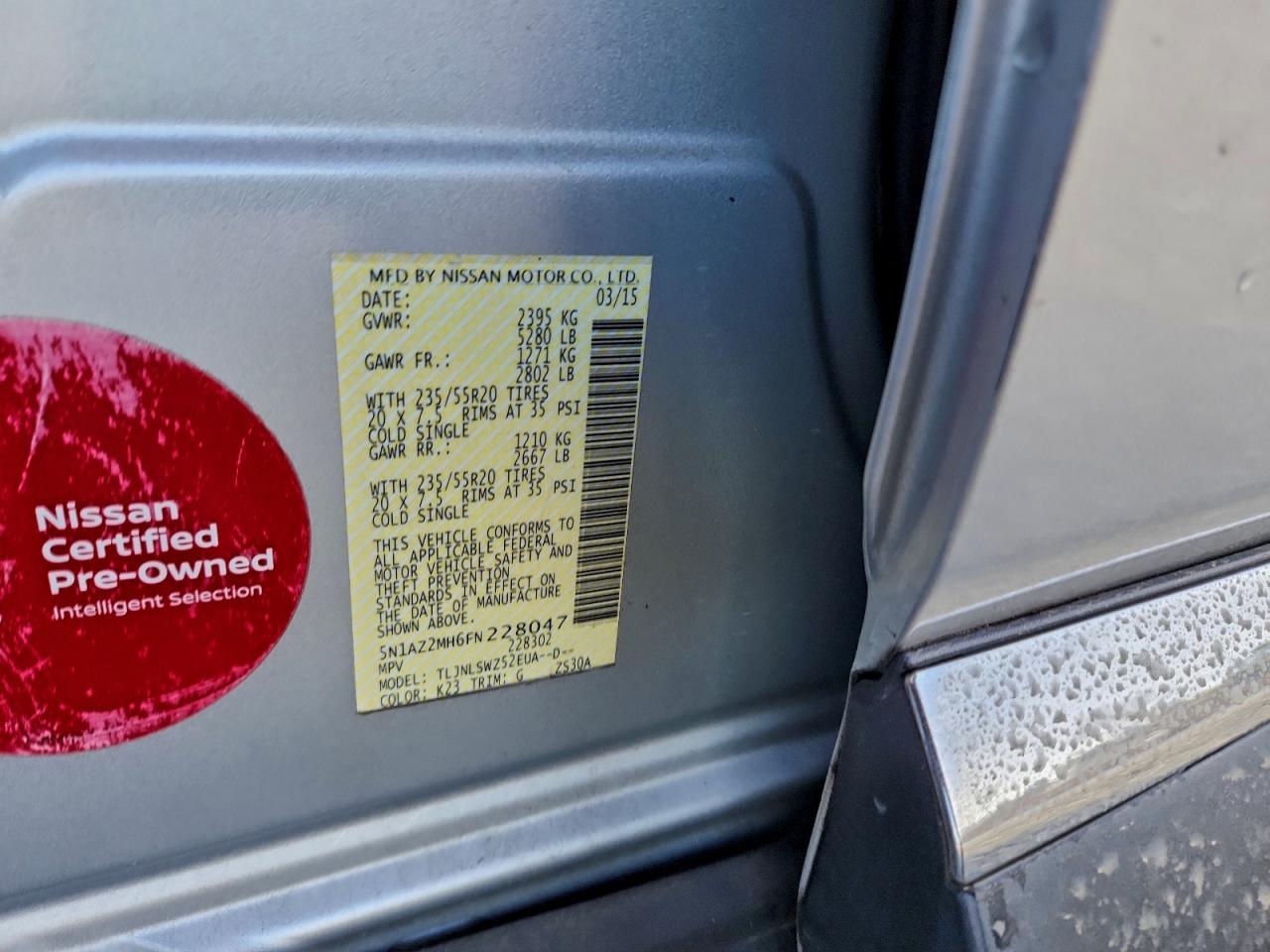 Nissan Murano S Image 5