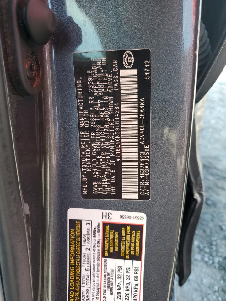 Toyota Camry Base Image 9