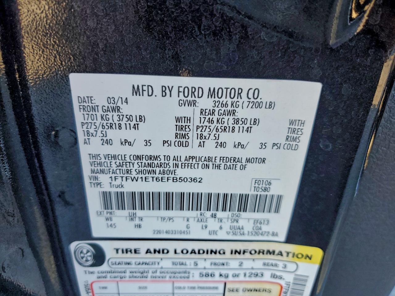 Ford F-150 Supercrew Image 6