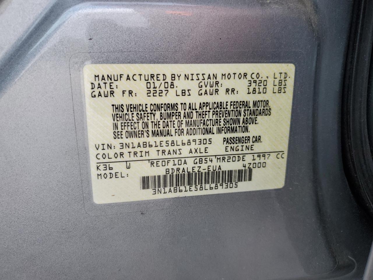 Nissan Sentra 2.0 Image 9