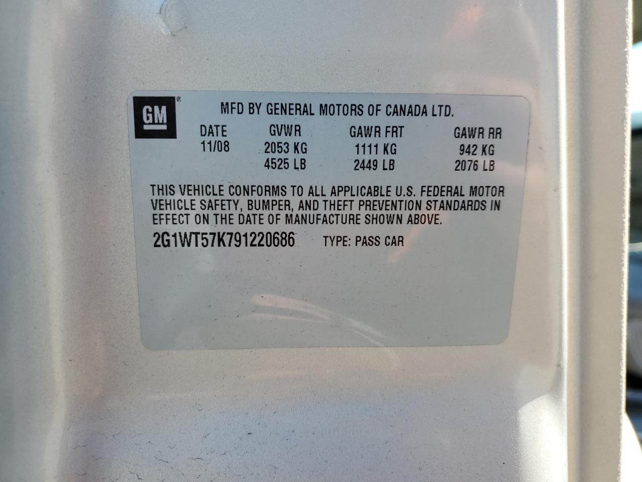 Chevrolet Impala 1lt Image 7