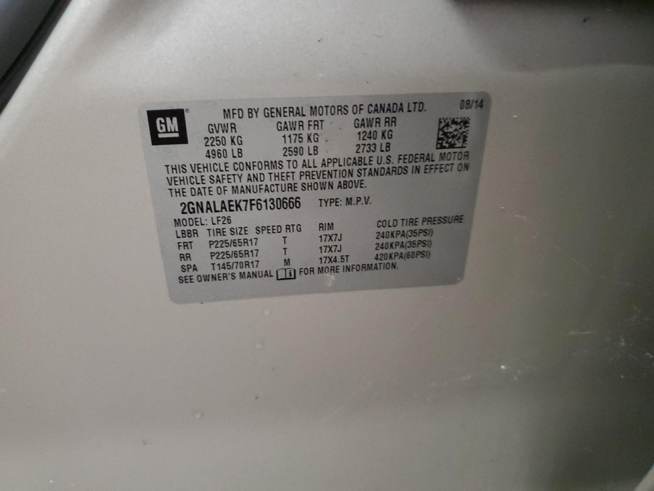 Chevrolet Equinox Ls Image 5