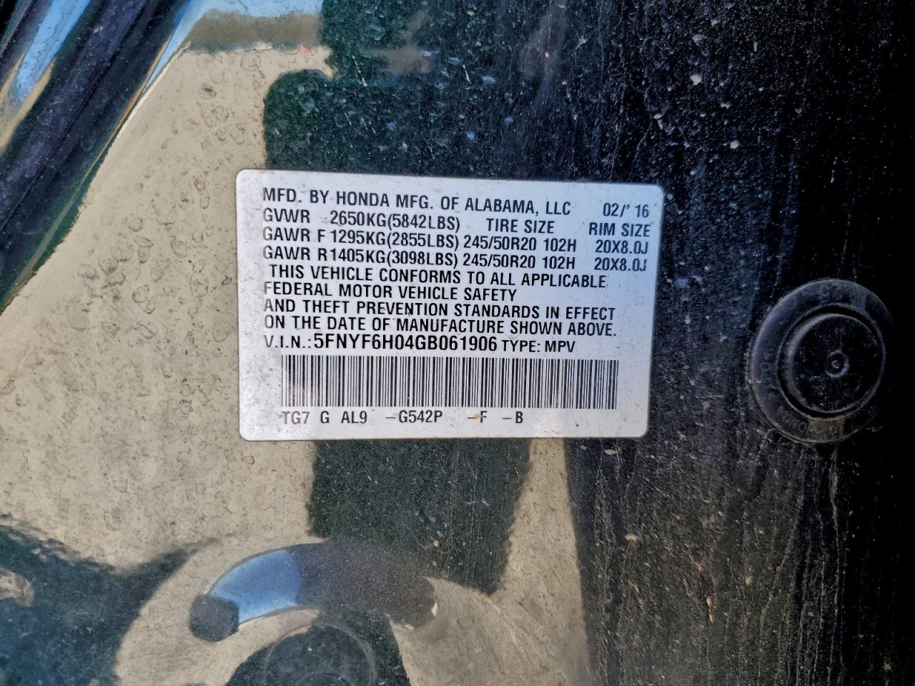 Honda Pilot Elite Image 5