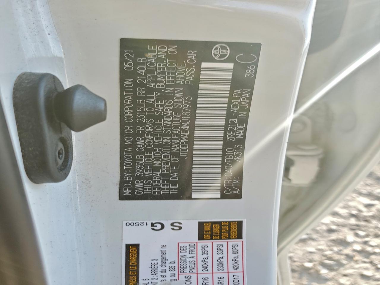 Toyota Corolla Le Image 7