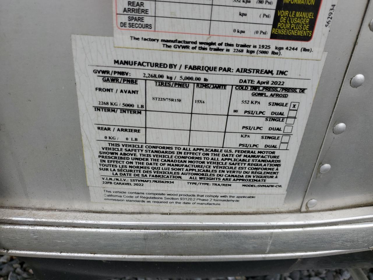 Airstream Caravel Image 9