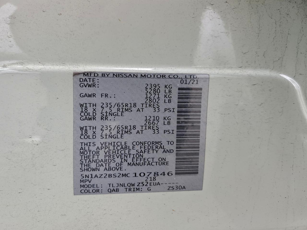 Nissan Murano Sv Image 11