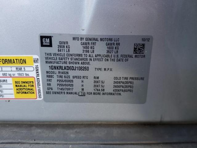 Chevrolet Traverse Ltz Image 12