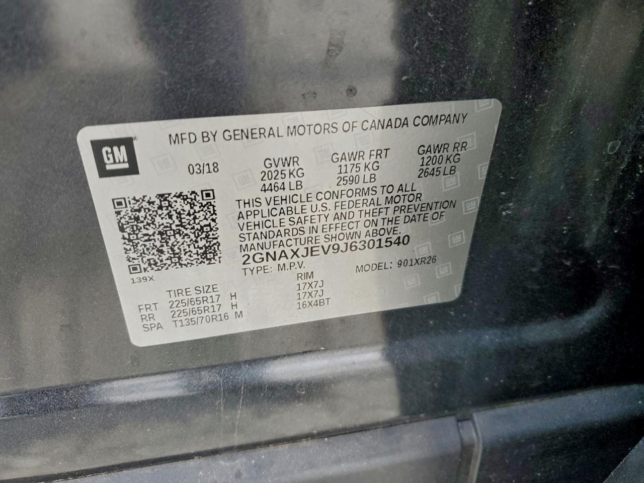 Chevrolet Equinox Lt Image 13