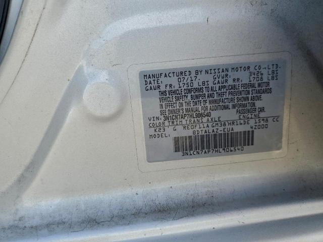 Nissan Versa S Image 9