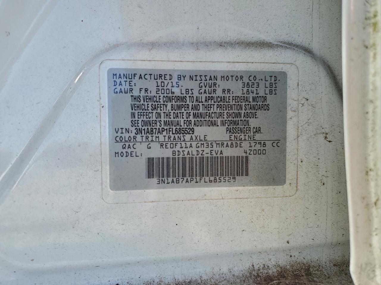 Nissan Sentra S Image 12