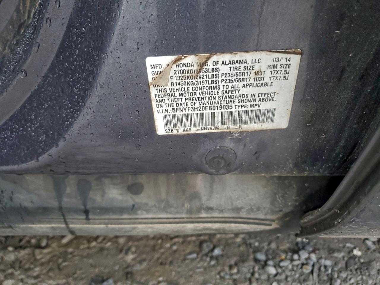 Honda Pilot Lx Image 11